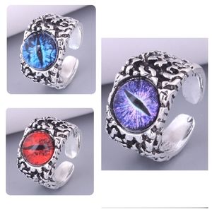Dragon Eye Silver Ring